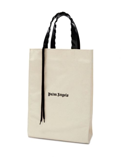 Shoulder bag with logo print on the front PALM ANGELS | PMNA074S24FAB0020410